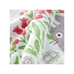 Towel Totoro Wild Flowers 34X80 Cm - My Neighbor Totoro