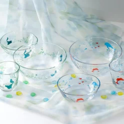 Transparent Bowl 17Cm Ponyo Under The Sea - Ponyo On The Cliff