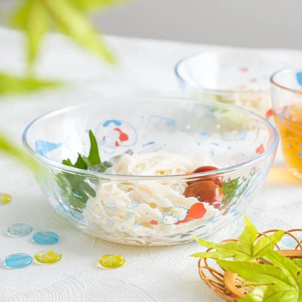 Transparent Bowl 17Cm Ponyo Under The Sea - Ponyo On The Cliff