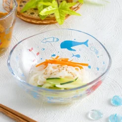 Transparent Bowl 13Cm Ponyo Under The Sea - Ponyo On The Cliff