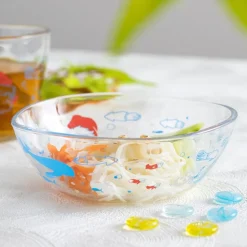 Transparent Bowl 13Cm Ponyo Under The Sea - Ponyo On The Cliff