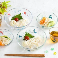 Transparent Bowl 13Cm Ponyo Under The Sea - Ponyo On The Cliff