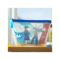 Transparent Pouch Embroidered - Castle In The Sky