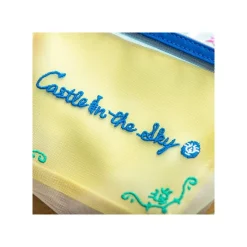 Transparent Pouch Embroidered - Castle In The Sky