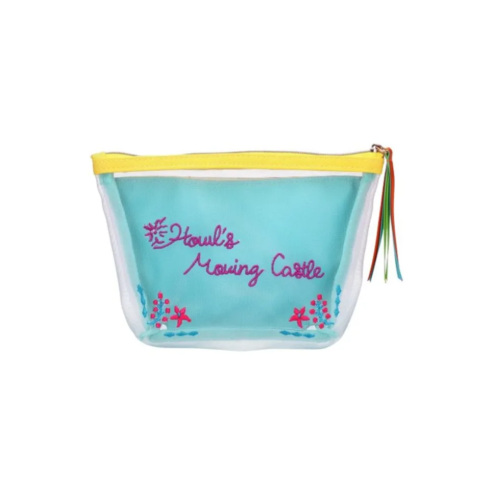 Transparent Pouch Embroidered - Howl'S Moving Castle