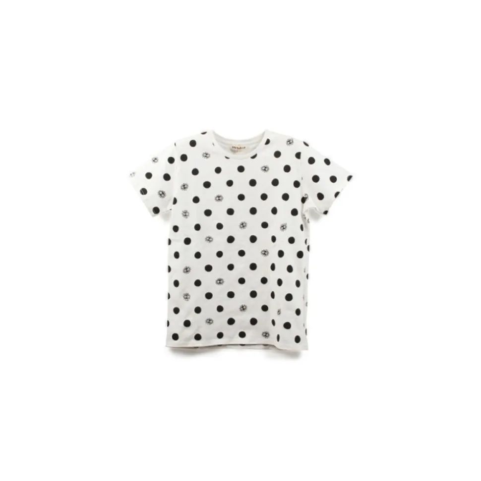 T-Shirts Totoro Noiraudes Dots Blanc M (Femme) - Mon Voisin Totoro