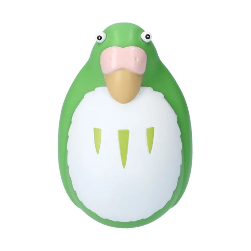 Two Pack Roly-Poly Figurines Blue & Green Parakeet - The Boy And The