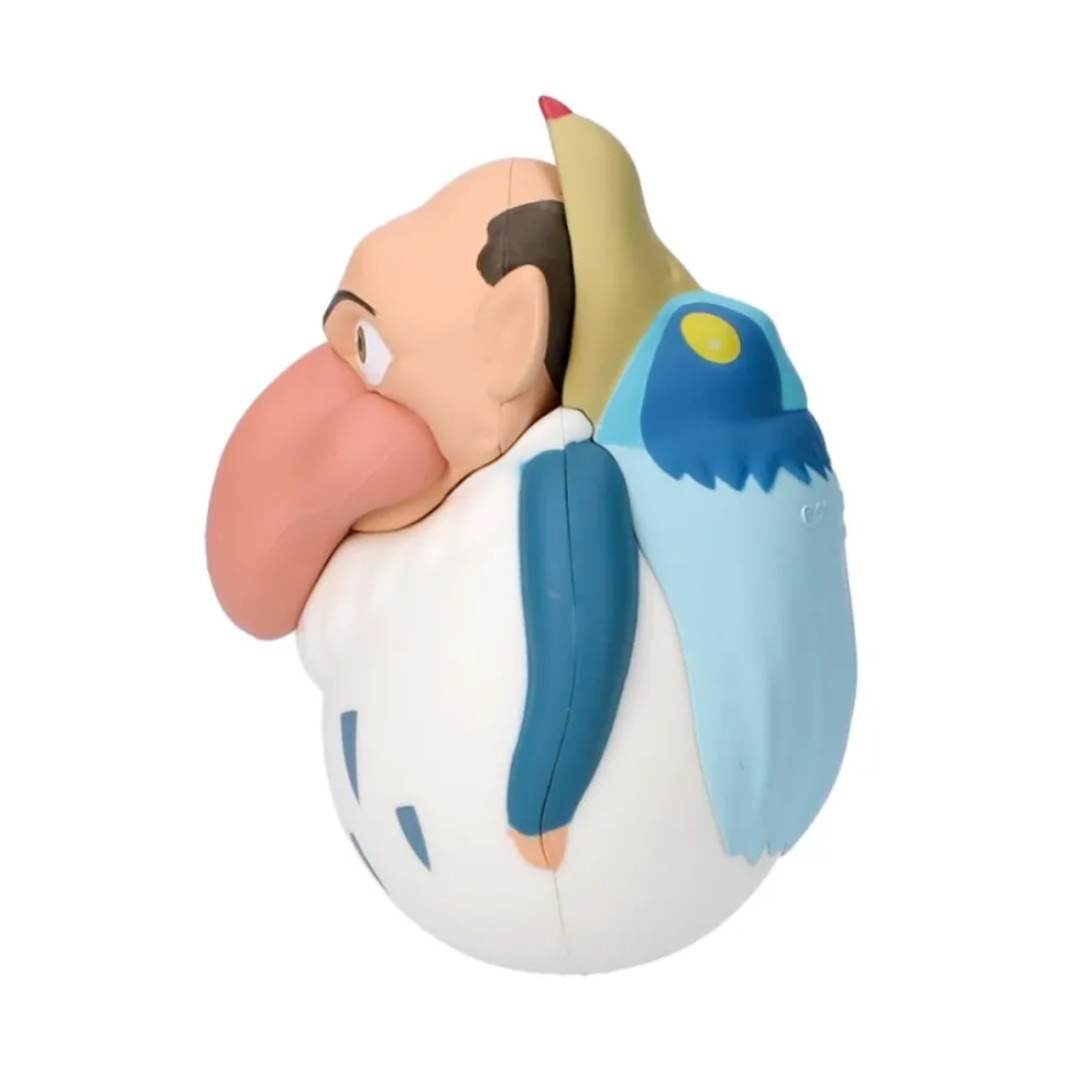 Two Pack Roly-Poly Figurines Heron & Warawara - The Boy And The Heron
