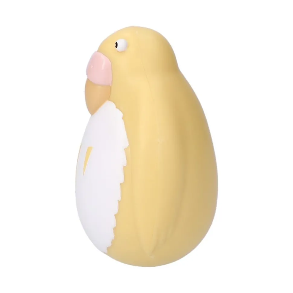Two Pack Roly-Poly Figurines Red & Yellow Parakeet - The Boy And The