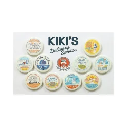 Vintage Badge Collection 10 Pcs - Kiki'S Delivery Service