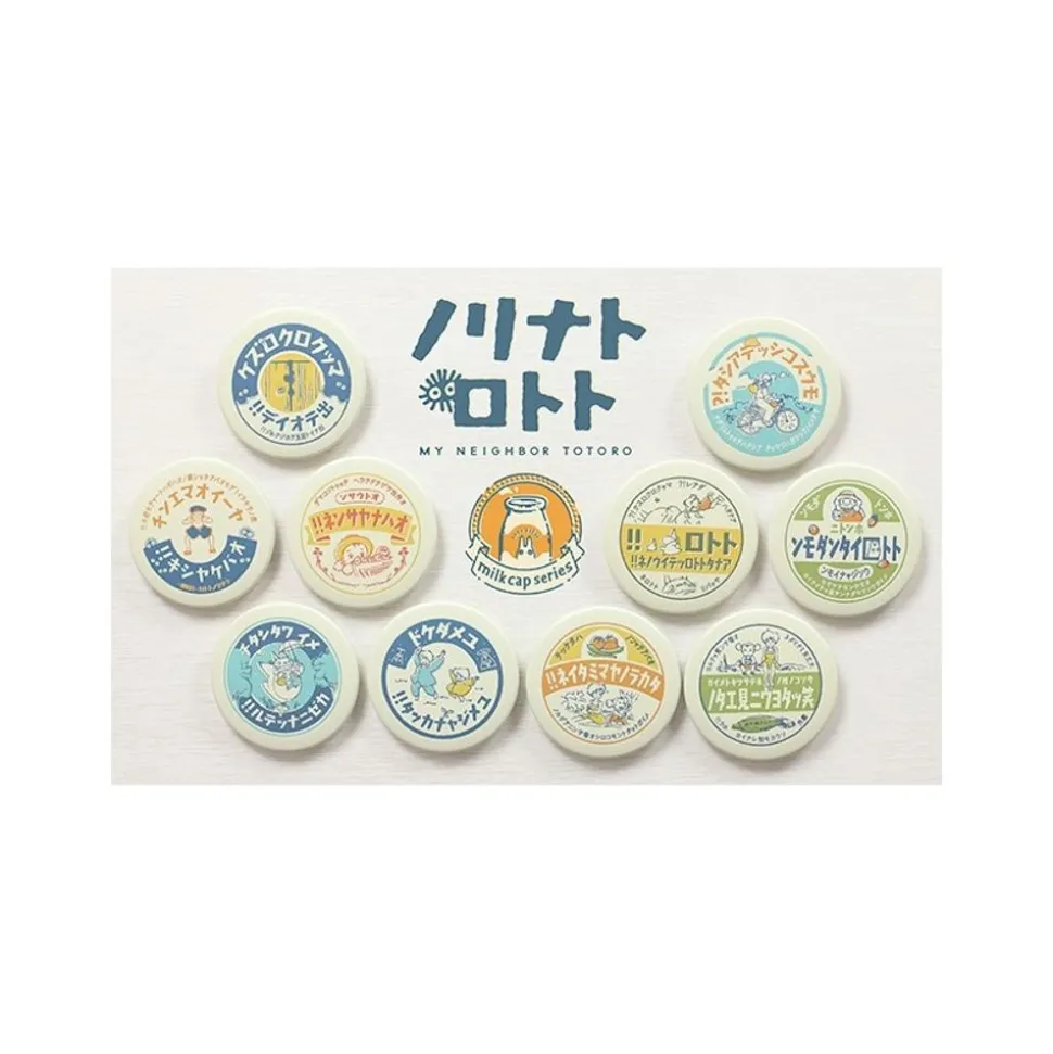 Vintage Badge Collection 10 Pcs - My Neighbor Totoro