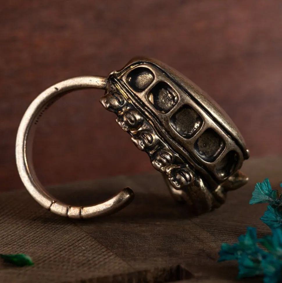 Vintage Ring Catbus - My Neighbor Totoro