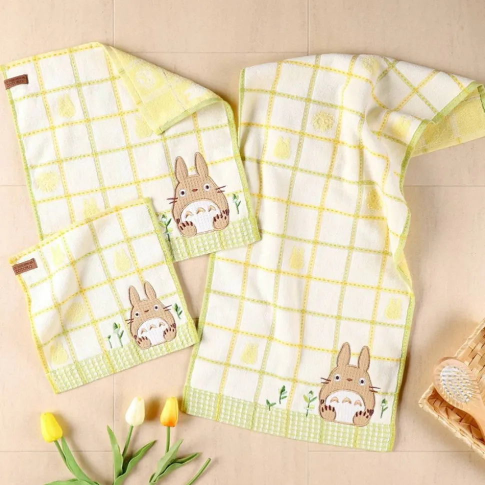 Waffle Towel Totoro 34X80 Cm - My Neighbor Totoro