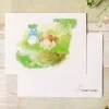 Watercolour Greeting Cards 24 X 15,8 Cm Summer - My Neighbor Totoro