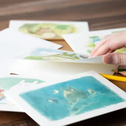 Watercolour Greeting Cards 24 X 15,8 Cm Summer - My Neighbor Totoro