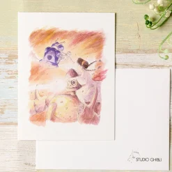 Watercolour Greeting Cards 24 X 15,8 Cm Rescue - Castle In The Sky