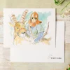 Watercolour Greeting Cards 24 X 15,8 Cm Ashitaka And Yakul - Princess