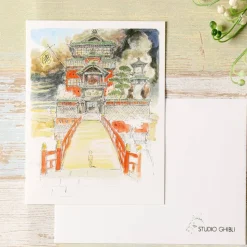 Watercolour Greeting Cards 24 X 15,8 Cm Aburaya - Spirited Away