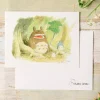 Watercolour Greeting Cards 24 X 15,8 Cm Spring - My Neighbor Totoro