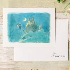 Watercolour Greeting Cards 24 X 15,8 Cm Autumn - My Neighbor Totoro