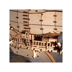 Wood Model Kigumi Tiger Moth - Castle In The Sky