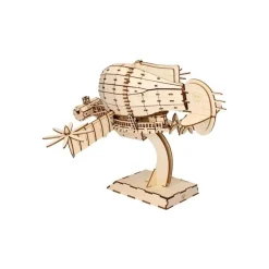 Wood Model Kigumi Tiger Moth - Castle In The Sky