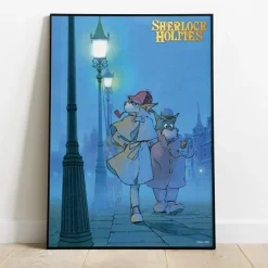 Wood Panel 02 - Holmes & Watson - Sherlock Holmes