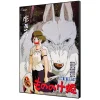 Wood Panel 35 X 50 Japanese Movie Poster - Princess Mononoke