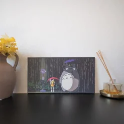 Wood Panel Ghibli 07 - Totoro Bus Stop