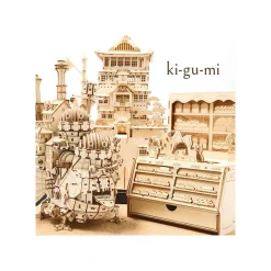 Wooden Craft Kit Kigumi Howl'S Castle - Howl'S Moving Castle