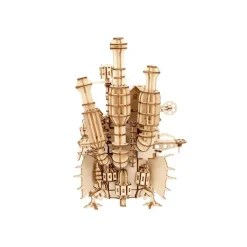 Wooden Craft Kit Kigumi Howl'S Castle - Howl'S Moving Castle